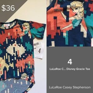LuLaRoe Disney Gracie tee